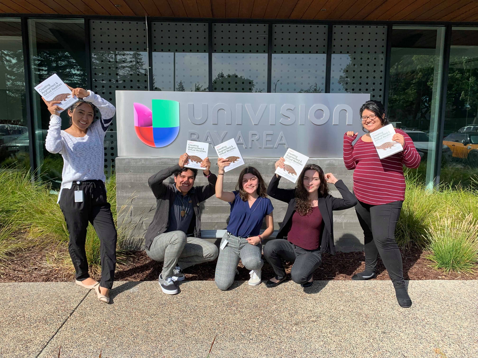 Praise for Creating AR VR at Univision's Bay Area Offices 