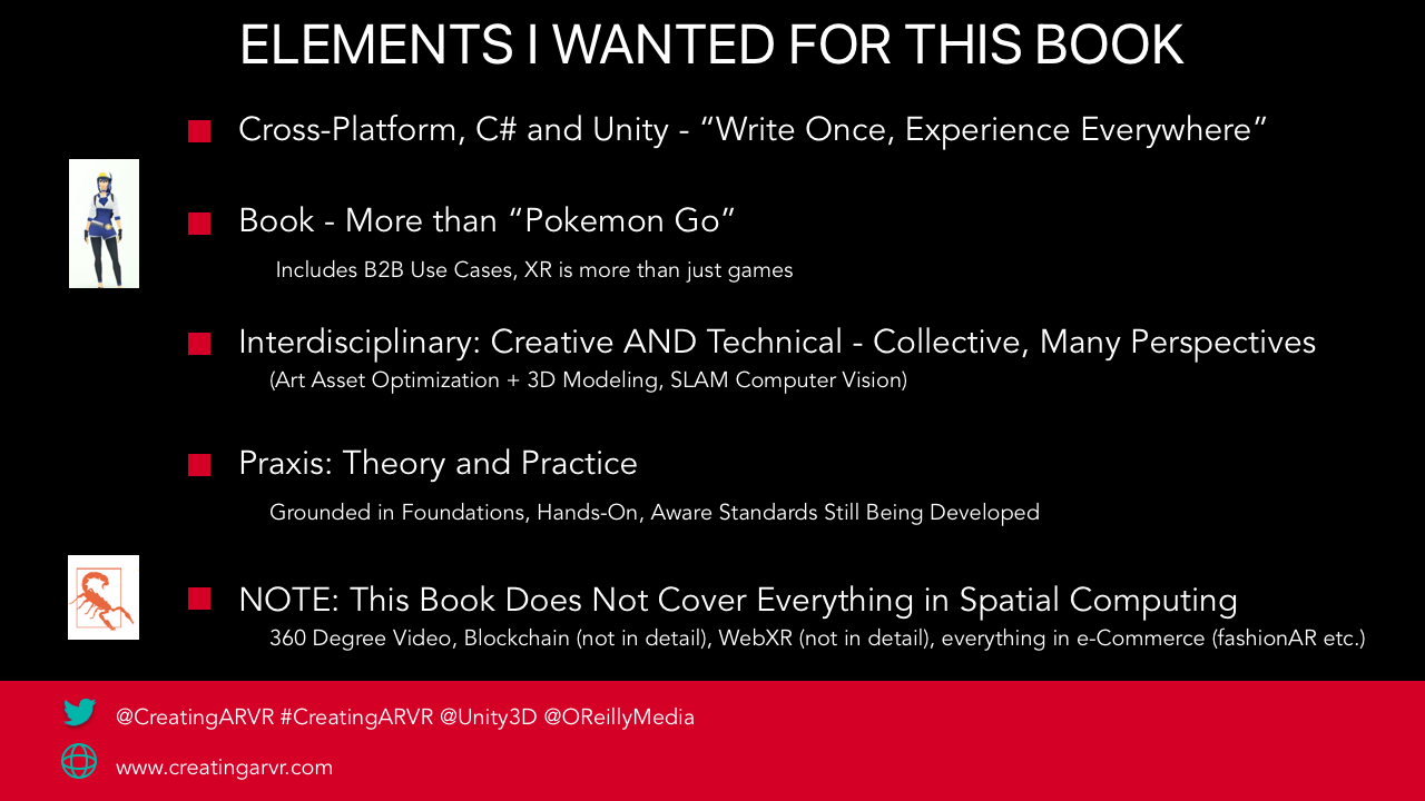 Behind the Publishing the Creating Augmented and Virtual Realities Book