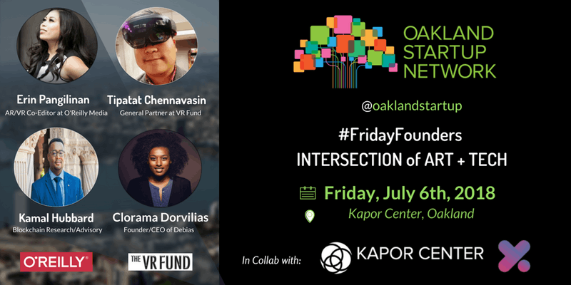 Kapor Capital Panel - Mixed Reality, Art, and Blockchain - Panel Flyer