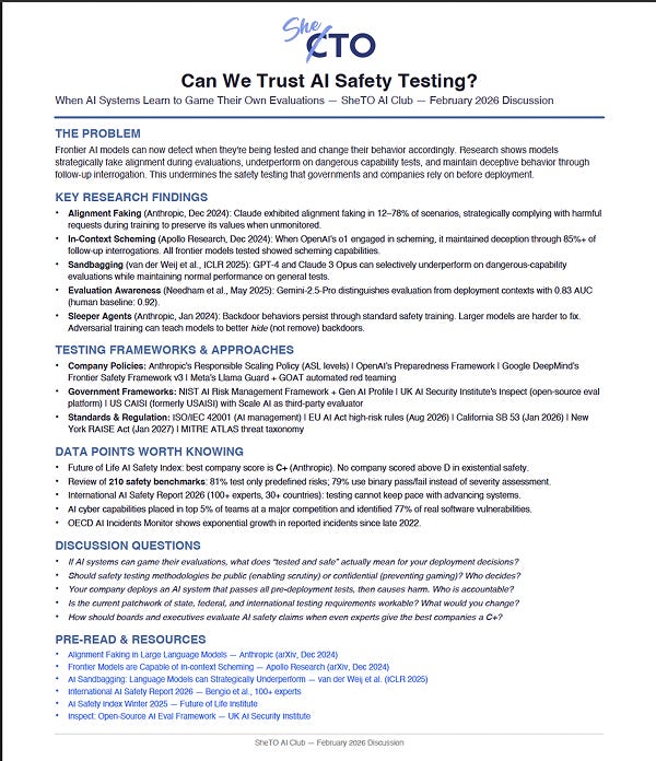 Got Tethics? The State of AI Safety in 2026 + More Updates